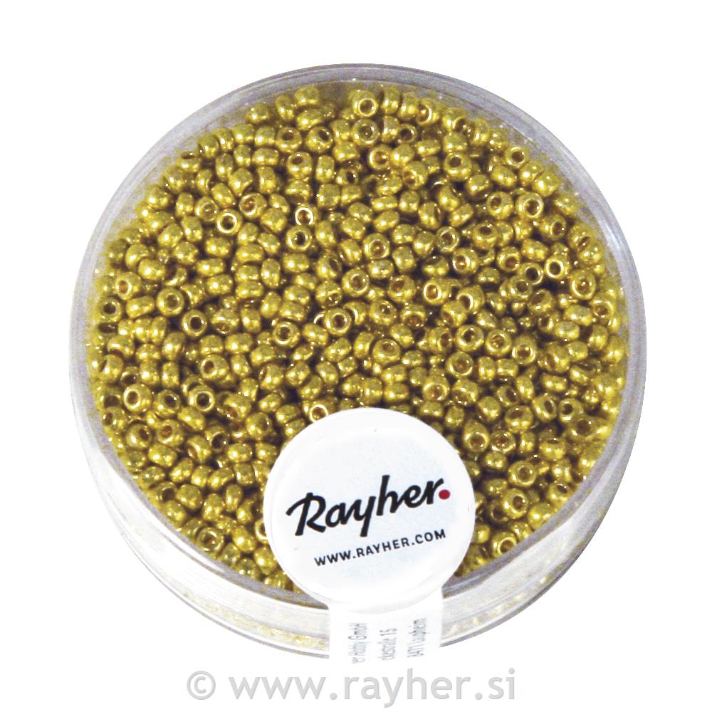 craft - perline oro 2mm - labottegadelleideelecco.it