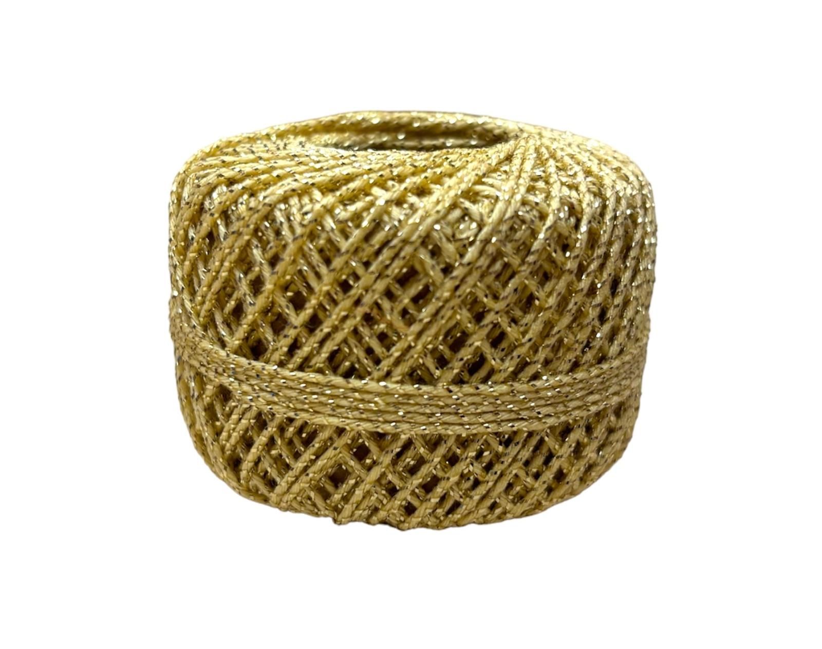 craft - gomitolo cordino fine oro - labottegadelleideelecco.it