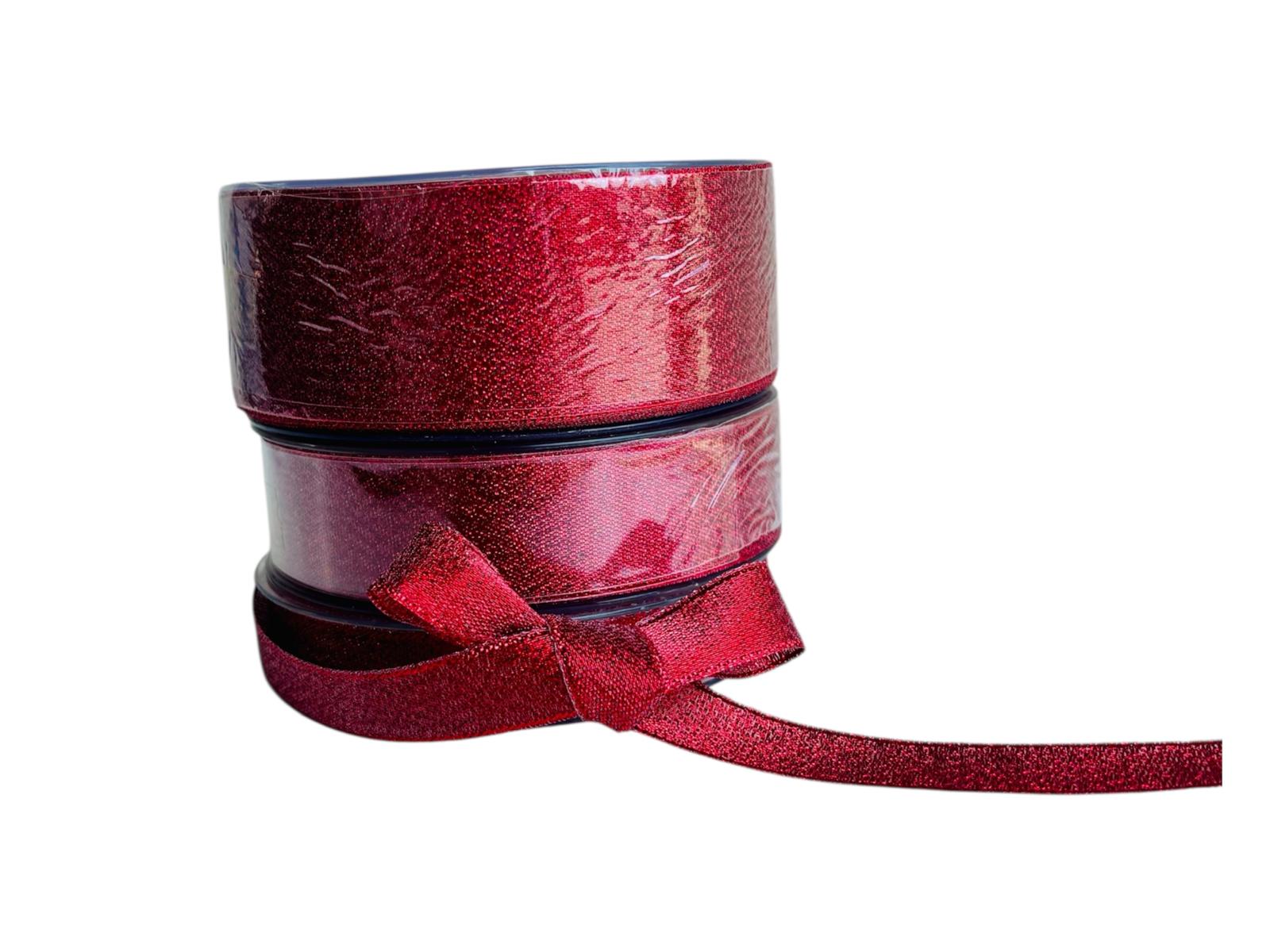 craft - 30mt shine- rosso 2,5cm - labottegadelleideelecco.it