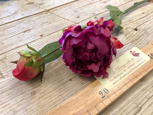 craft - PEONIA VIOLA - labottegadelleideelecco.it