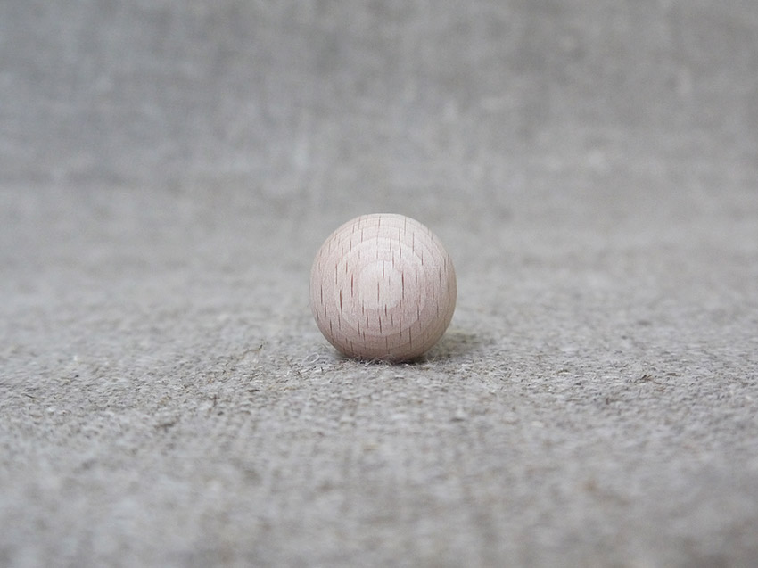 craft - PALLINA IN LEGNO 50 MM - labottegadelleideelecco.it