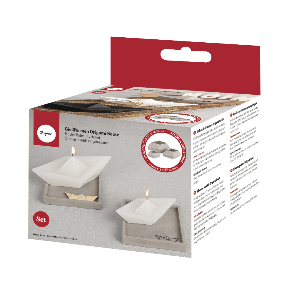 stampi - set 3 barchette - labottegadelleideelecco.it