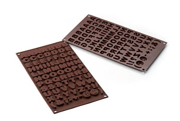 stampi - CHOCO ABC - Silikomart - labottegadelleideelecco.it