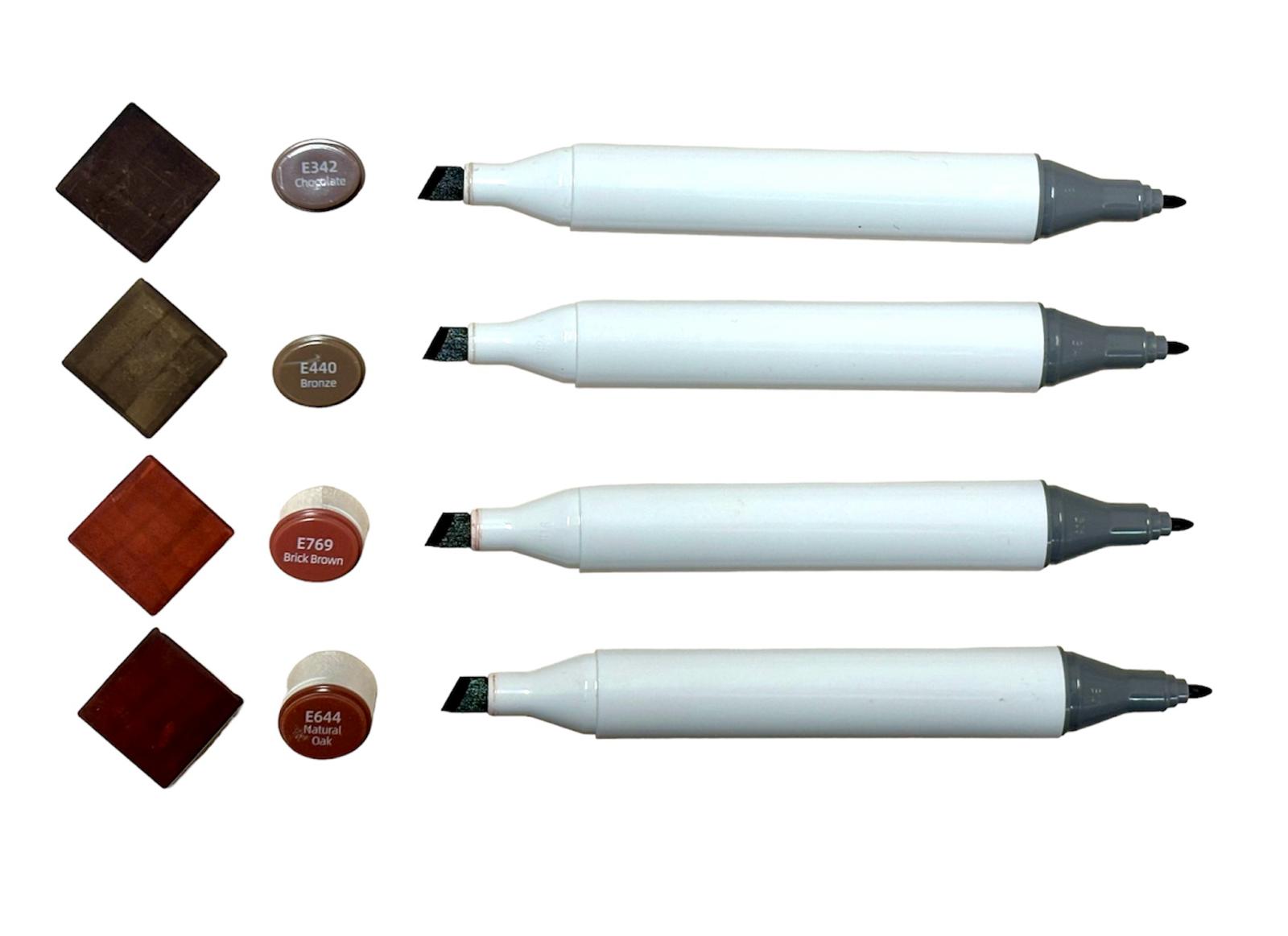 polvere di ceramica - set 4 - cioccolato - labottegadelleideelecco.it