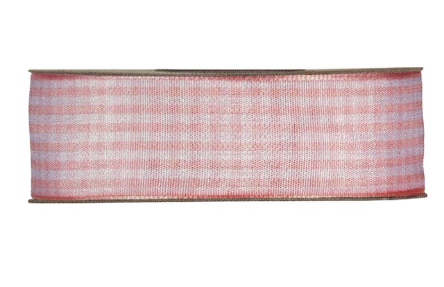 vichy 4cm- rosa - craft - La Bottega delle Idee