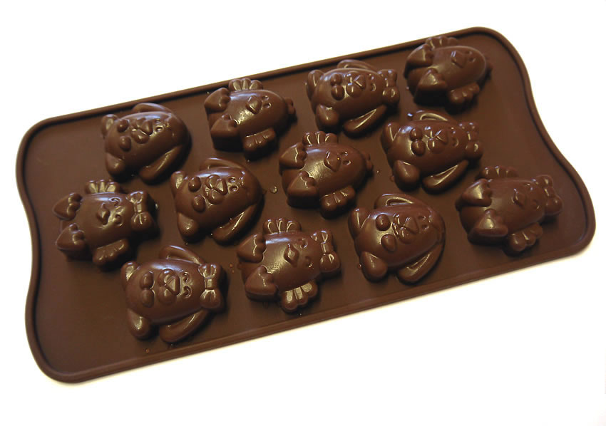 stampi - Choco EASTER FRIENDS - Silikomart - labottegadelleideelecco.it