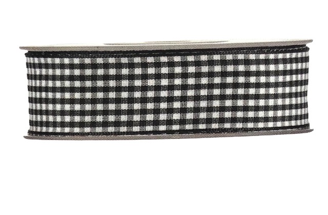 craft - 20mt -vichy 4cm- nero - labottegadelleideelecco.it