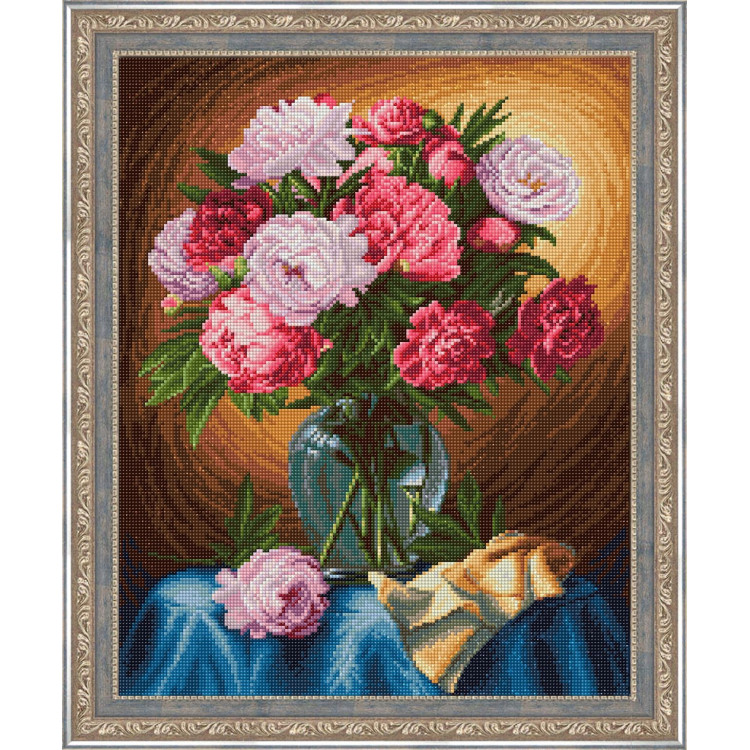 diamond painting - mazzo peonie rosse e rosa - labottegadelleideelecco.it