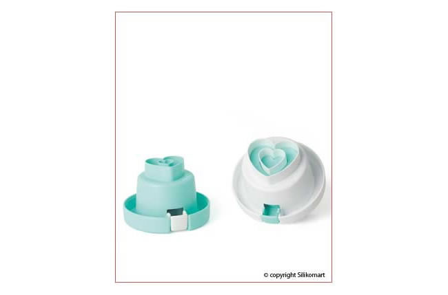 outlet cucina - WONDER CUTTER HEART - Silikomart - labottegadelleideelecco.it