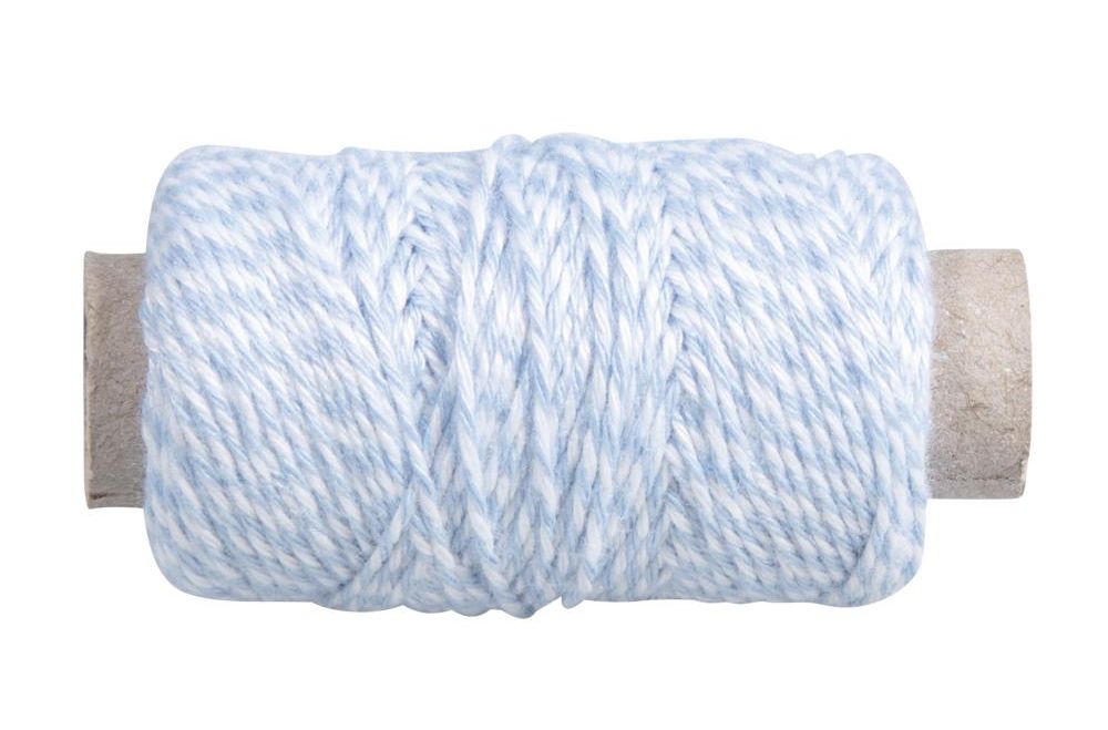 craft - cordino bicolore - azzurro - labottegadelleideelecco.it