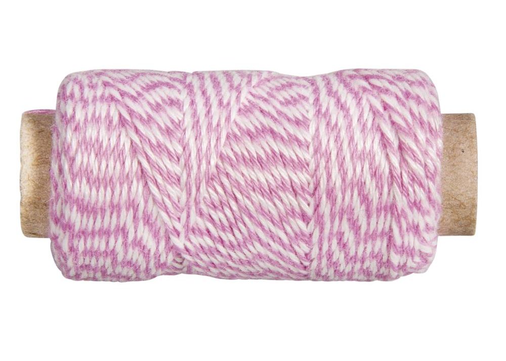 craft - cordino bicolore - rosa - labottegadelleideelecco.it