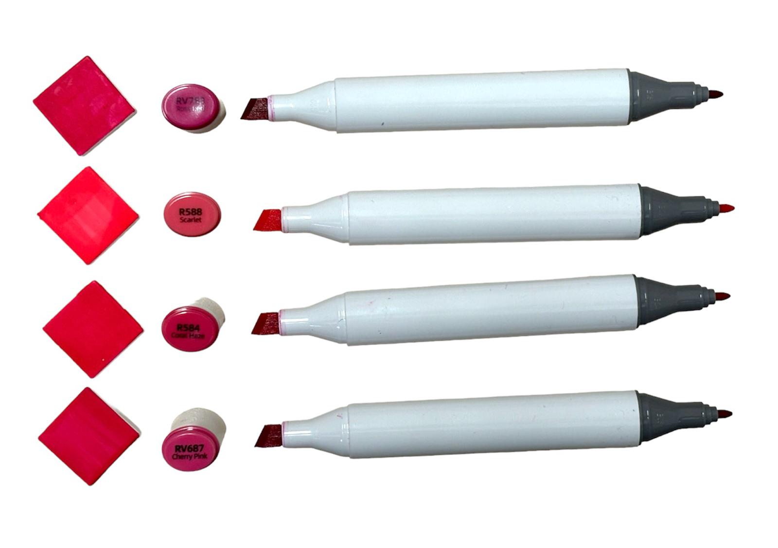 polvere di ceramica - set 4 - corallo - labottegadelleideelecco.it