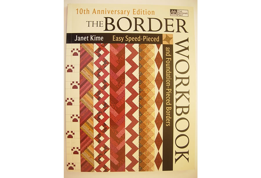 THE BORDER WORKBOOK - cucito - La Bottega delle Idee
