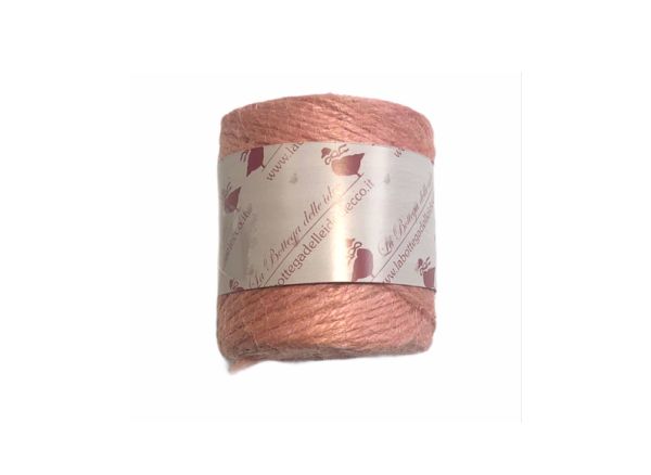 craft - FILO JUTA 2mm -ROSA - labottegadelleideelecco.it