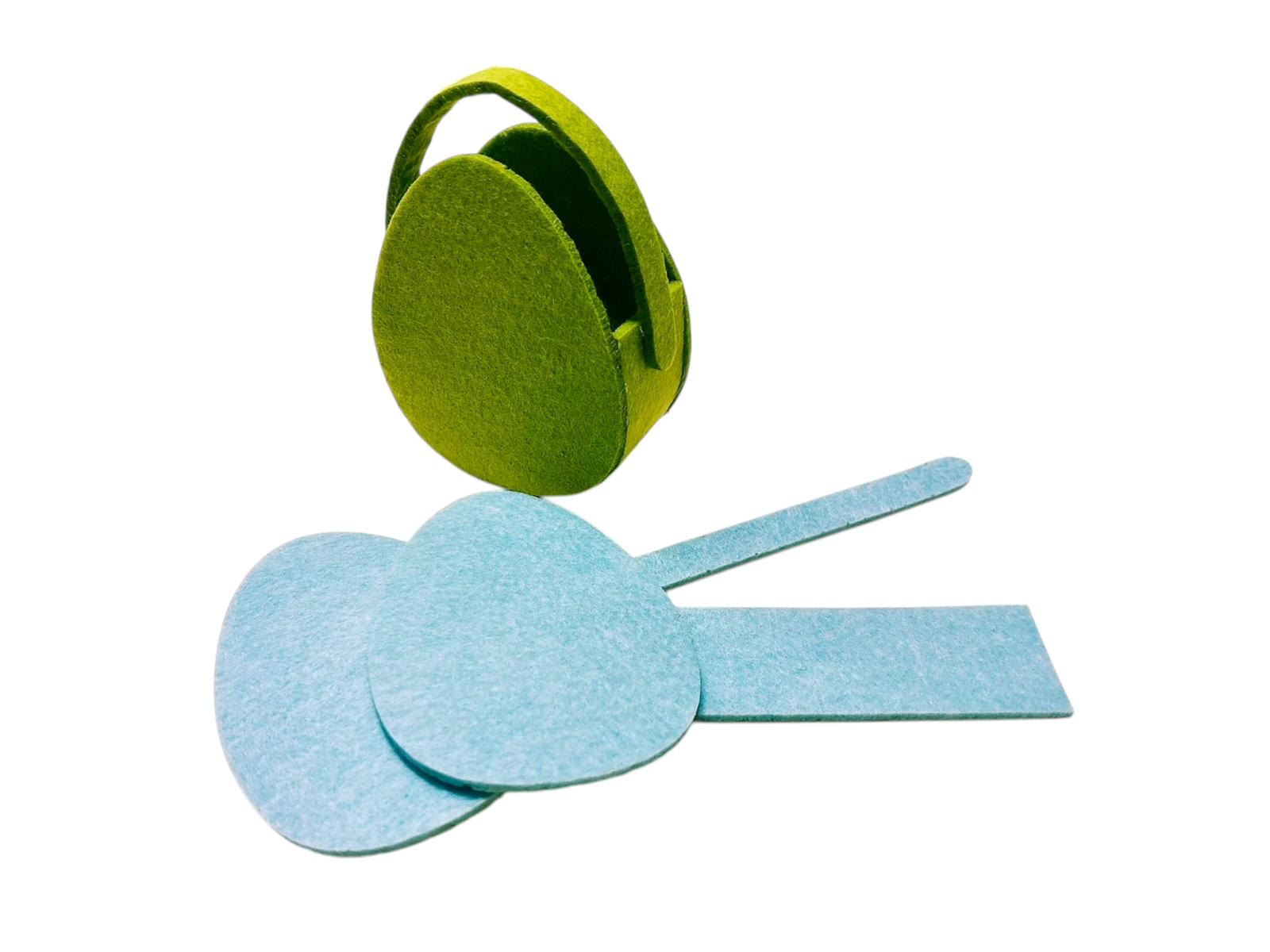 craft - kit cestino uovo -azzurro - labottegadelleideelecco.it