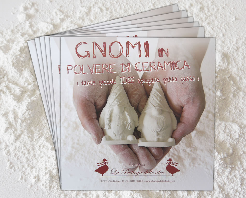 Libro polvere di ceramica - libro gesso - manuale polvere di ceramica -  come creare con la polvere di ceramica - gnomi in polvere di ceramica - idee  gesso - colla hasulith 