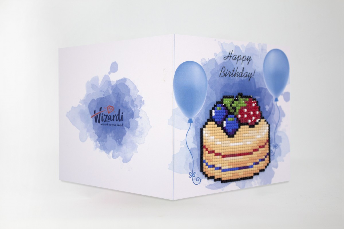 diamond painting - HAPPY B-DAY TORTA - labottegadelleideelecco.it