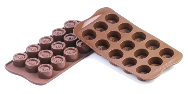 stampi - Choco VERTIGO - Silikomart - labottegadelleideelecco.it