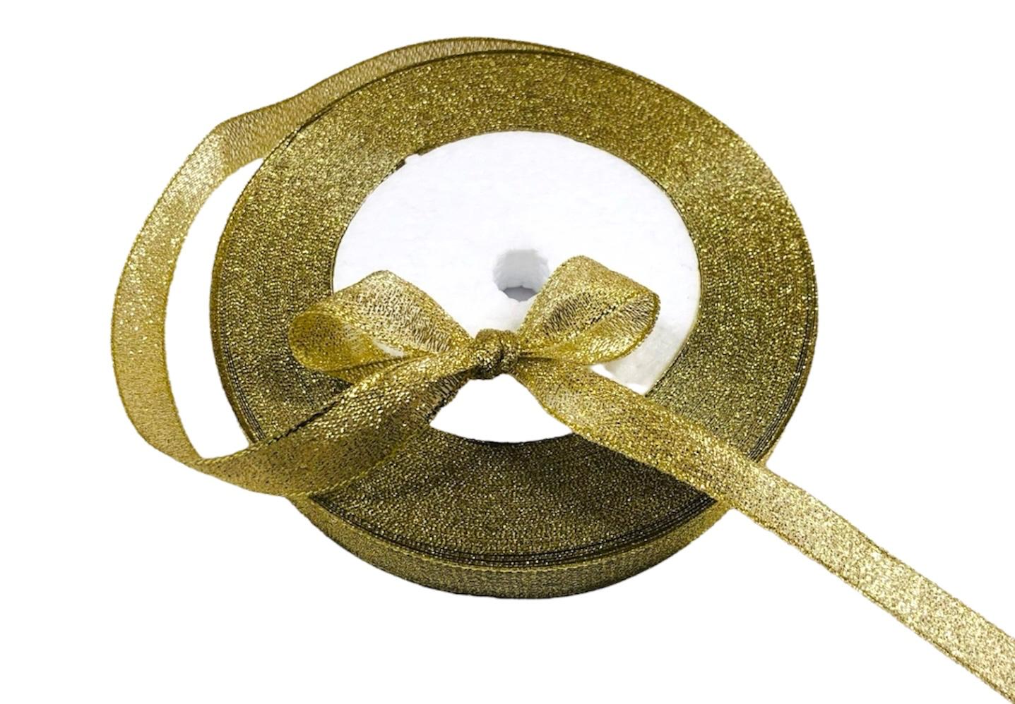 craft - 20mt nastro 6mm - oro - labottegadelleideelecco.it