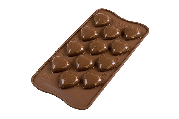 stampi - EASY CHOC MY LOVE - Silikomart - labottegadelleideelecco.it