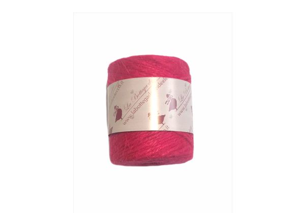 craft - FILO JUTA 2mm -FUCSIA - labottegadelleideelecco.it