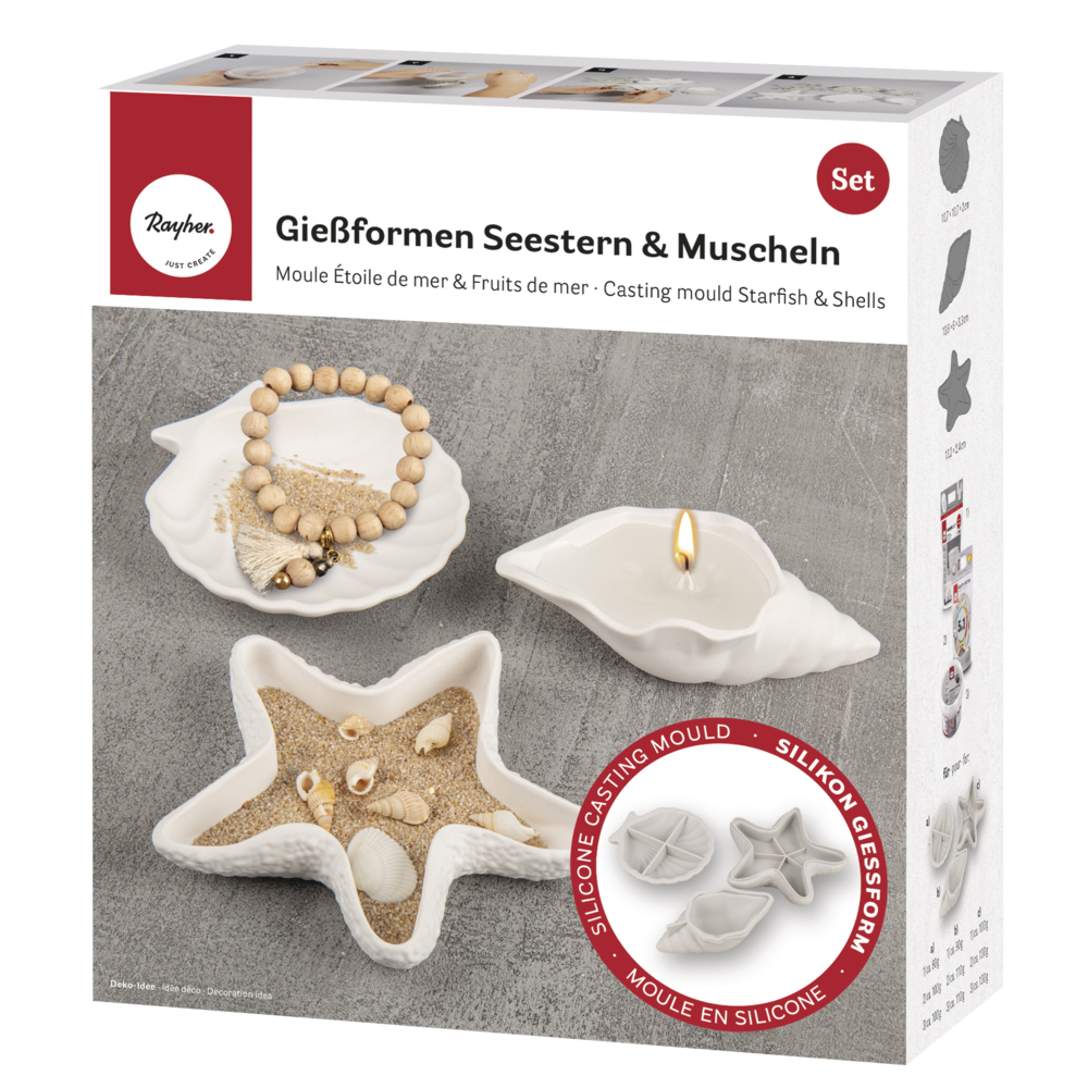 stampi - set 3 conchiglie - labottegadelleideelecco.it