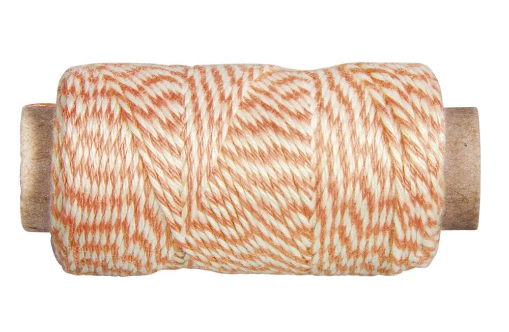 craft - cordino bicolore - arancione - labottegadelleideelecco.it