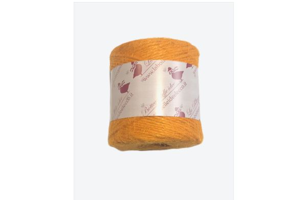 craft - FILO JUTA 2mm - GIALLO - labottegadelleideelecco.it