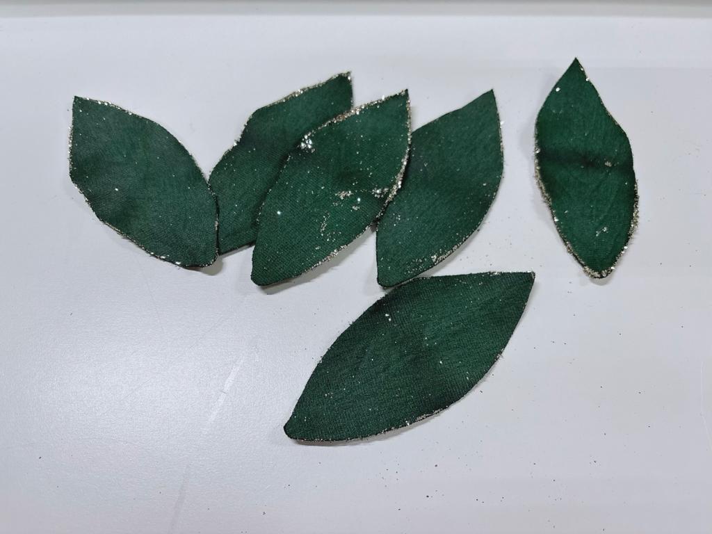 prezzi pazzi - 6 foglie con glitter - labottegadelleideelecco.it