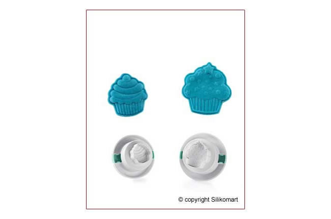 outlet cucina - 3D CUTTER CUP CAKE - Silikomart - labottegadelleideelecco.it