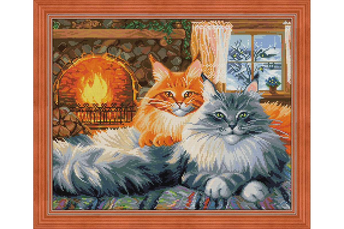 diamond painting - GATTO MAINE COON - labottegadelleideelecco.it