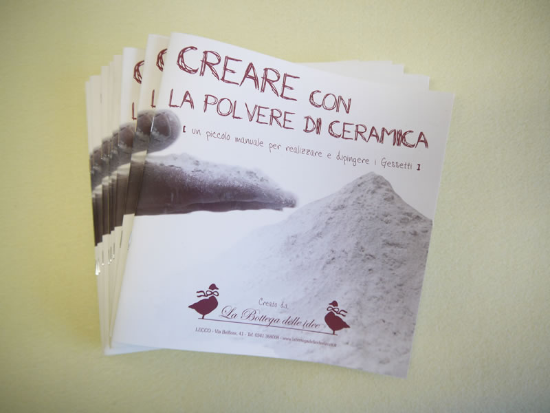 polvere di ceramica - Creare con la Polvere di Ceramica - volume I - labottegadelleideelecco.it