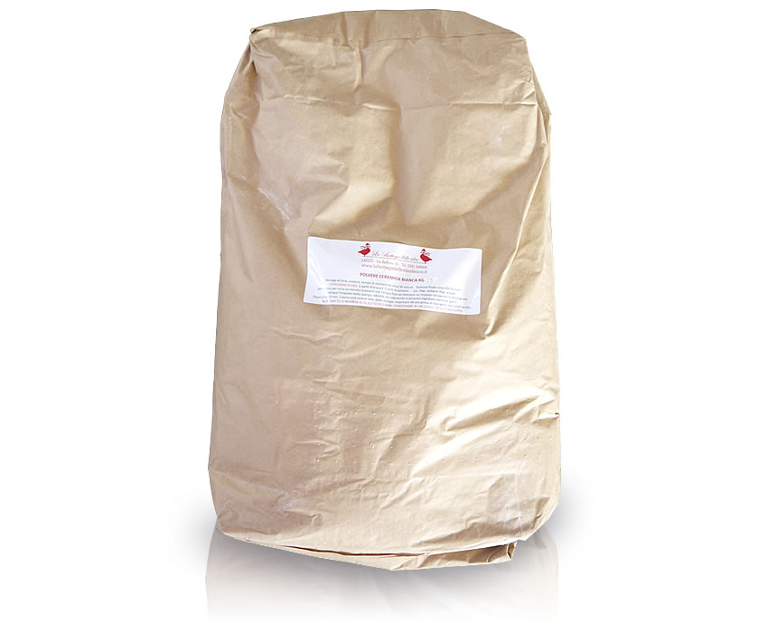 polvere di ceramica - Polvere di Ceramica / GESSO 25kg - labottegadelleideelecco.it