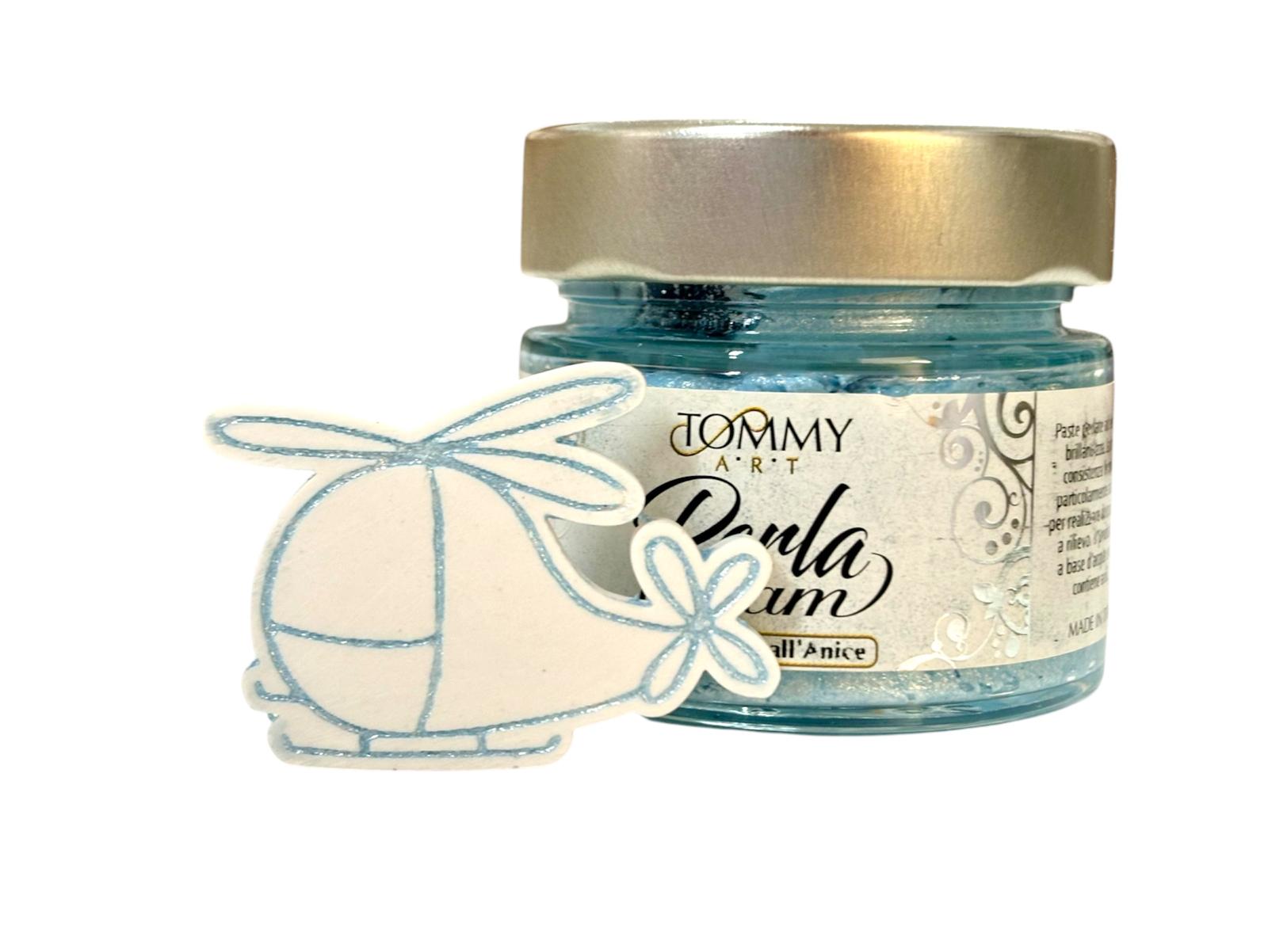pittura - perla cream - azzurro - labottegadelleideelecco.it