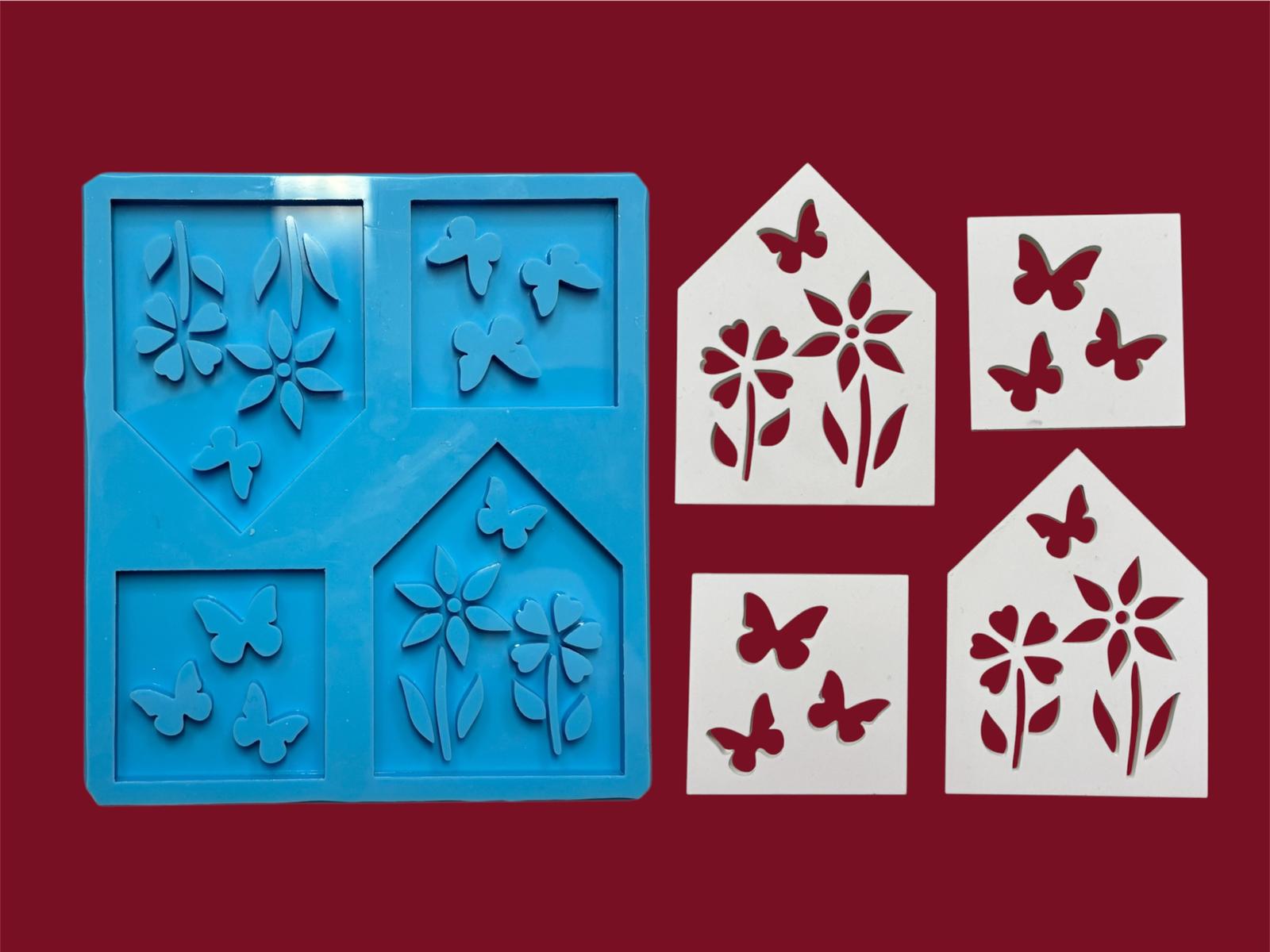 stampi - home sweet home -fiori - labottegadelleideelecco.it