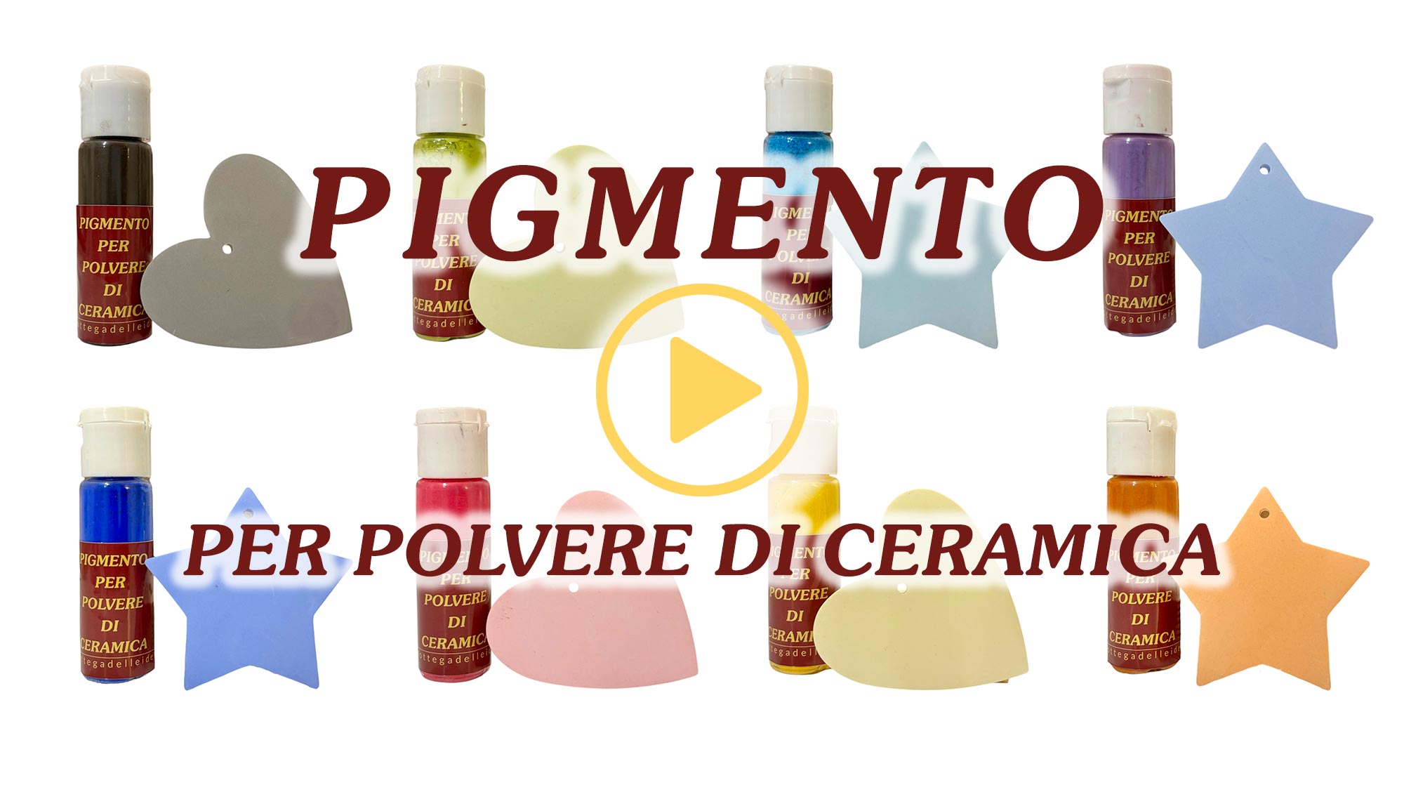 Pigmento per Polvere di Ceramica de La Bottega delle Idee